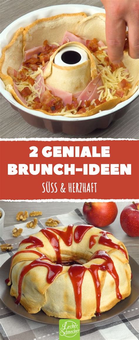 Wenn das schneidebrett rutscht, legt ein feuchtes tuch darunter und schon liegt es bombenfest und. 2 geniale Brunch-Ideen - Kuchen Rezepte