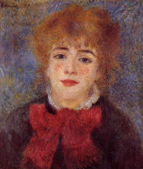 Jeanne Samary 1877 Pierre Auguste Renoir