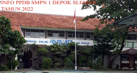 Info Ppdb Smp Negeri 1 Depok Tahun 2022 Smp N 1 Depok Sleman Yogyakarta
