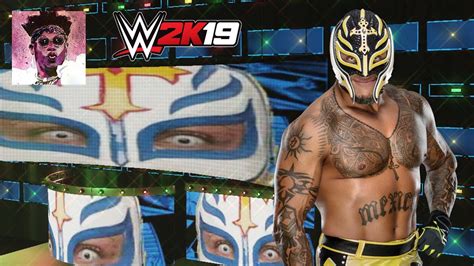 Rey Mysterio Entrance Wupdated Gfx Wwe 2k19 Mods Youtube