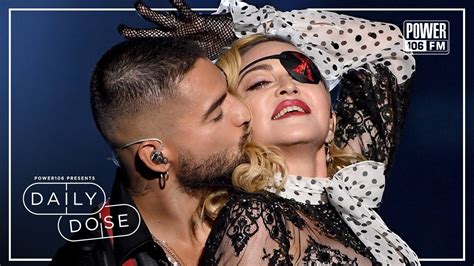 Maluma Shares Passionate Kiss With His Mother Youtube