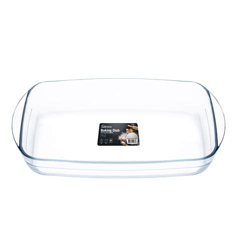 Lexi Home 38 Qt Rectangular Glass Casserole Baking Dish