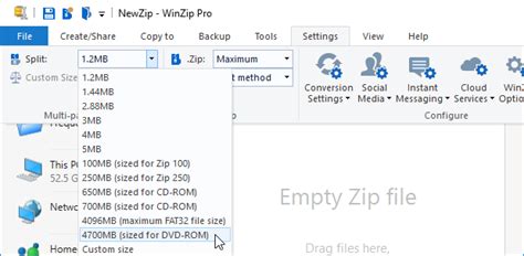 Split Zip Files And How To Create Them Winzip Knowledgebase