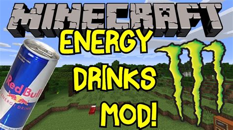Minecraft Mods Energy Drinks Mod Red Bull And Monster Mod Showcase