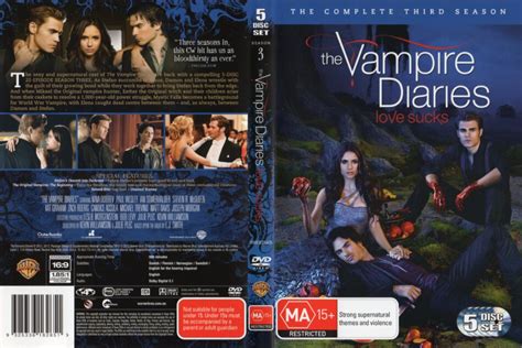 Vampire Diaries Season 1 Dvd Cover