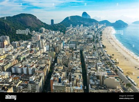 Copacabana Beach Rio De Janeiro City Brazil Stock Photo Alamy