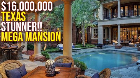 Inside 16000000 Texas Mansion Stunner Youtube