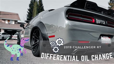 Dodge Challenger Rt Differential Fluid Change 2019 Youtube