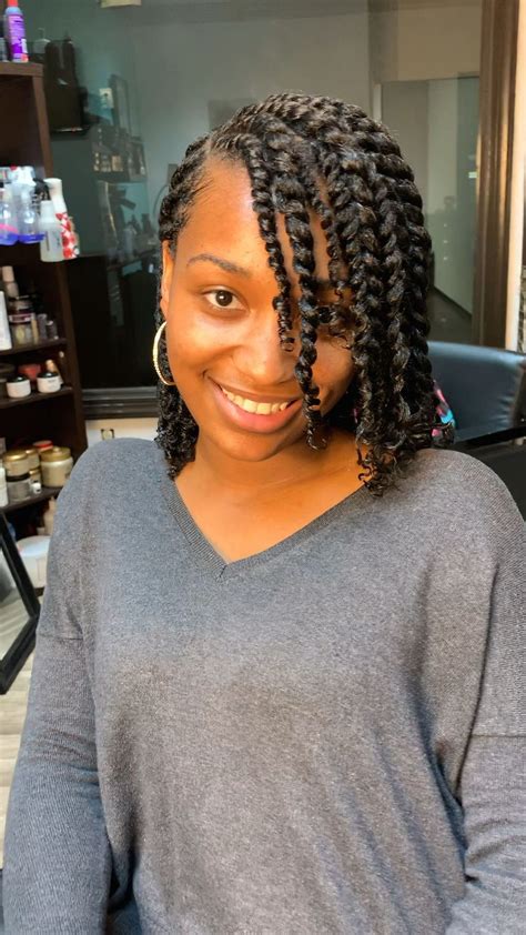 natural hair twist styles 2020 55 kinky twist braids hairstyles with pictures 2020 trends