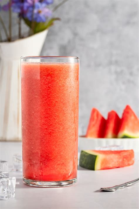 Easy Banana Watermelon Smoothie The Littlest Crumb