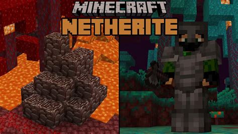 Minecraft Netherite Armor How To Get A Full Kit Made Of