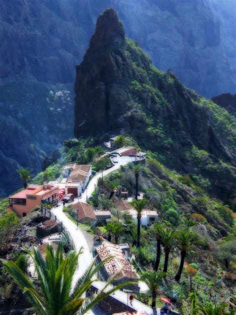 Masca Lost Village Of Masca Tenerife Canary Islands David Ross
