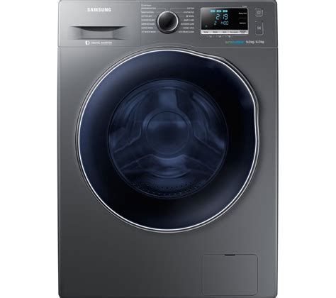 Check spelling or type a new query. SAMSUNG ecobubble WD90J6A10AX 9 kg Washer Dryer - Graphite ...