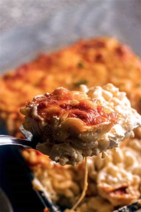 The meat will be somewhat gelatinous, but that's okay. (Soul Food) Southern Baked Macaroni and Cheese | Sweet Tea & Thyme