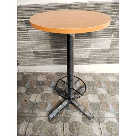 Meja Bar Cafe / Resto Diameter 60 HPL Tinggi 105 Cm | Shopee Indonesia