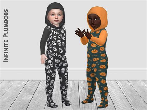 The Sims Resource Ip Toddler Halloween Onesie