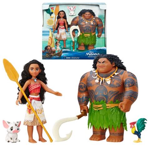 Moana Adventure Collection Doll And Figures Set Another Universe