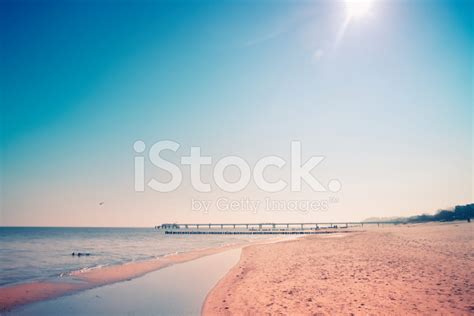 Silent Beach At The Baltic Sea Stock Photo Royalty Free Freeimages