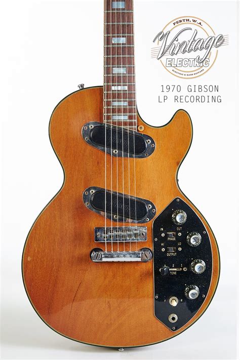 1970 Gibson Les Paul Recording Guitar Vintage Electric
