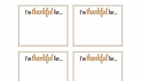 i'm thankful for worksheets