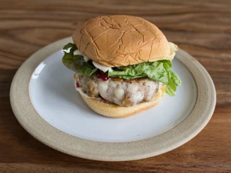 Thanksgiving Turkey Burger With Cranberry Mayo Recipe Food Com