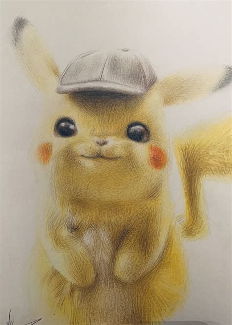 25 Realistic Pikachu Drawing Harysharllay