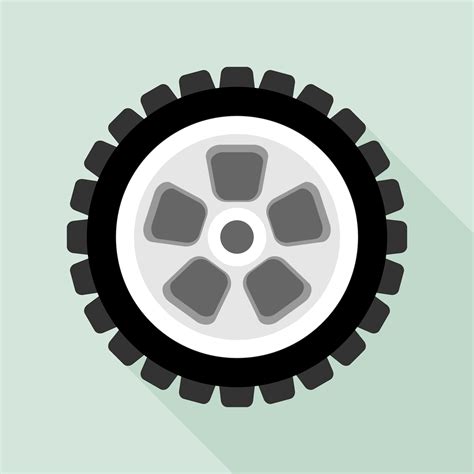 Vector For Free Use Wheel Icon