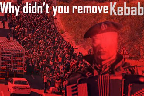 Serbia strong (aka remove kebab) is a propaganda music video produced by a group of three bosnian serb army soldiers as a patriotic tribute to radovan karadžić. You could have removed...... | Serbia Strong / Remove ...