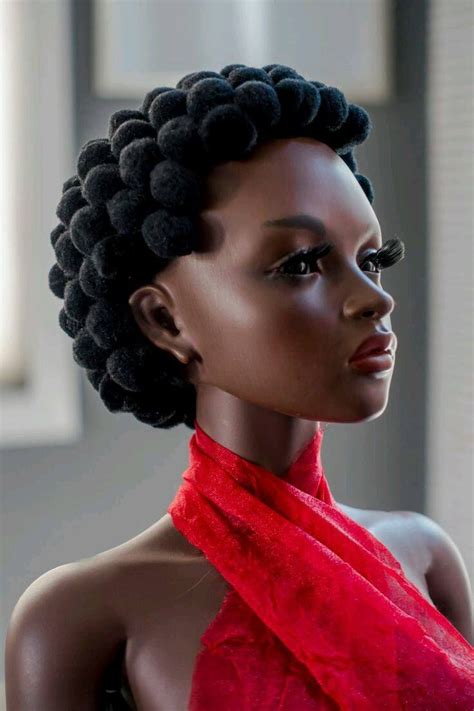 Fb Black And Beautiful Doll Club Natural Hair Doll Barbie Hair Natural Hair Styles