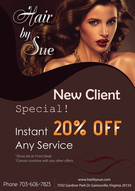 Promotion With Images Salon Promotions Hair Salon Hair And Beauty Salon