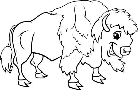 Buffalo Coloring Pages For Kids at GetColorings.com | Free printable
