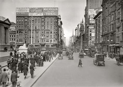 Easter Sunday Fifth Avenue At 42nd Street New York 1913 1600x1135