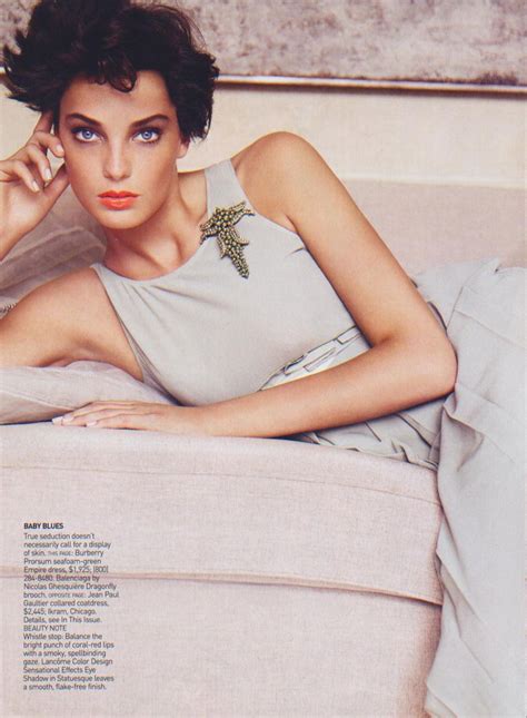 In 2004, he transferred to gma network. Daria Werbowy by Mario Testino for US Vogue march 2006,The ...