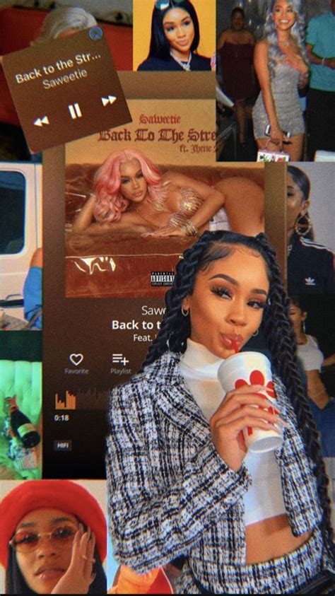 Saweetie Back To The Streets Wallpapers Wallpaper Cave