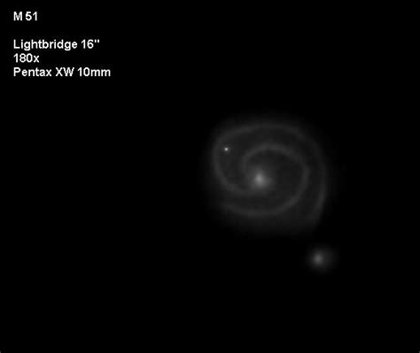 M51 Astronomy Sketch Of The Day