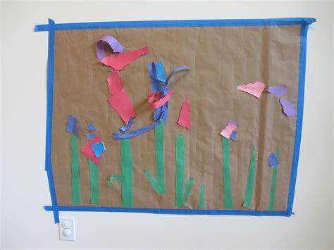 Spring Mural Cooperative Project For Kids Kids Art Projects