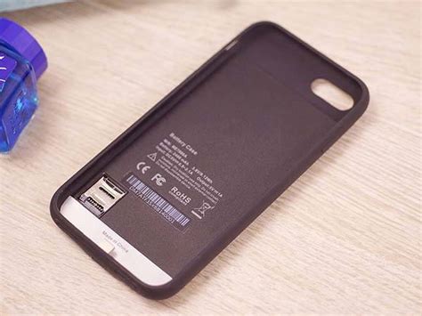 Kuke Iphone 7 Battery Case With A Microsd Card Slot Gadgetsin