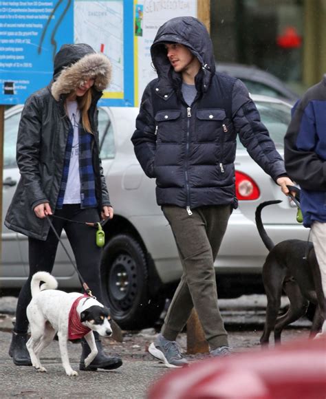 Melissa Benoist And Chris Wood Walks Her Dogs In Vancouver 03192017