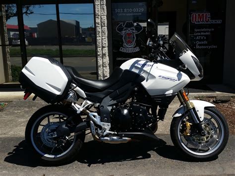 The tiger is certainly one of them. OMG Motorsports: 2007 Triumph Tiger 1050 ABS, White