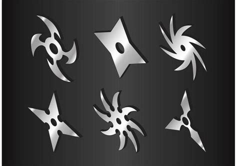 Tools Ninja Throwing Stars Diy Vector Dxf Svg Ai Download Digital File