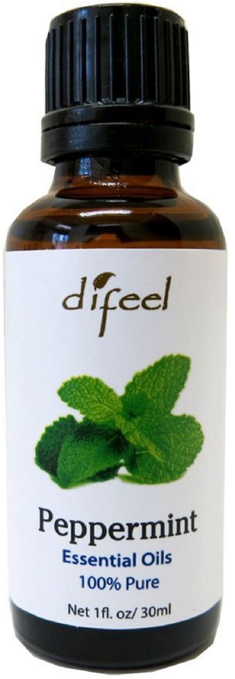 Difeel Essential Oils Pure Peppermint 1 Oz