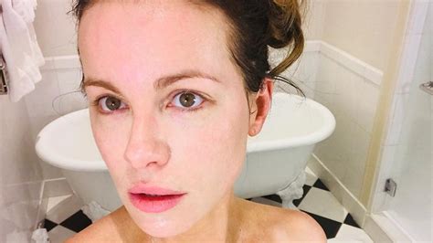 Kate Beckinsale Shares Stunning Make Up Free Selfie Photo Daily Telegraph