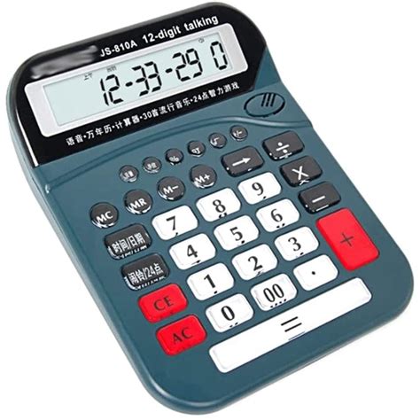 Calculadoras Calculadora De Escritorio De Oficina Pantalla Lcd Grande