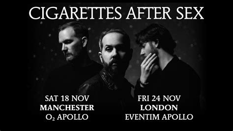 Cigarettes After Sex Concert Tickets For Hammersmith Apollo Eventim