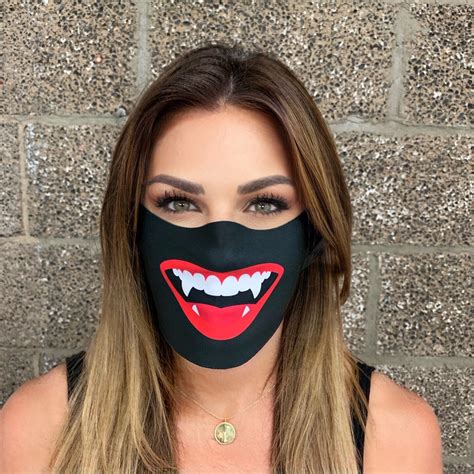 Vampire Mask Face Mask Printing