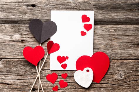 It's super simple, and there's no need to struggle with fiddly online forms or subscriptions. Premium Photo | Valentines day blank greeting card with decorative hearts