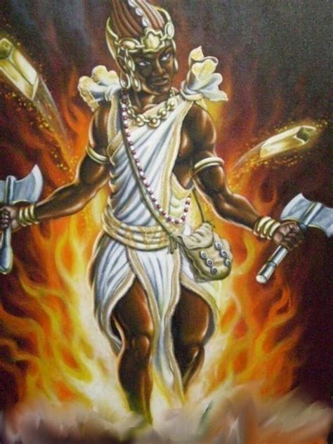 Xango By Jerri Doxóssi African Mythology African American Art
