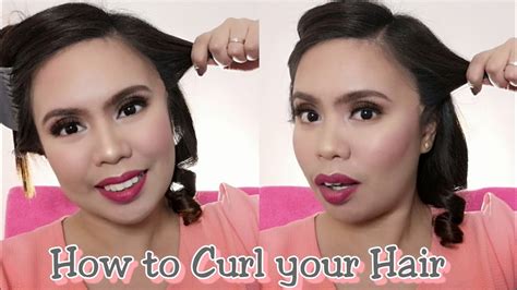 How To Curl Hair Using Flat Iron W Elite Tourmaline Flat Iron Youtube