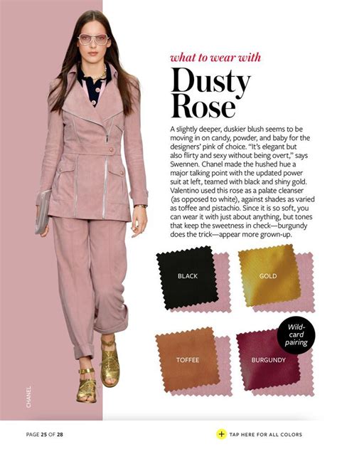 ↑ nothing says bed & breakfast in provence like this purple color scheme! DUSTY ROSE | Colour combinations fashion, Instyle color ...