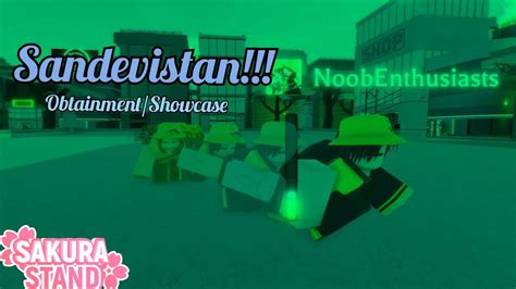 Sakura Stand Sandevistan Showcaseobtainment Youtube